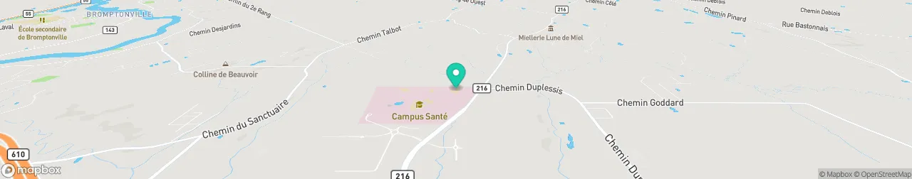 borne de recharge sur la carte