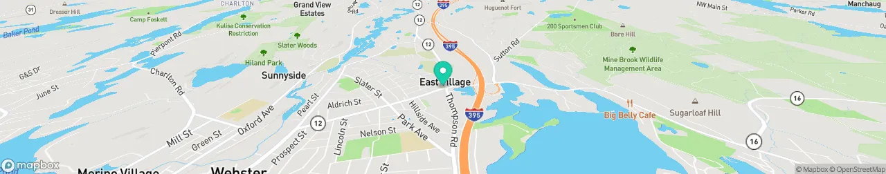 ev charging station on the map