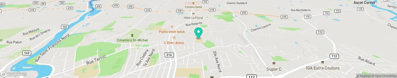 ev charging station on the map