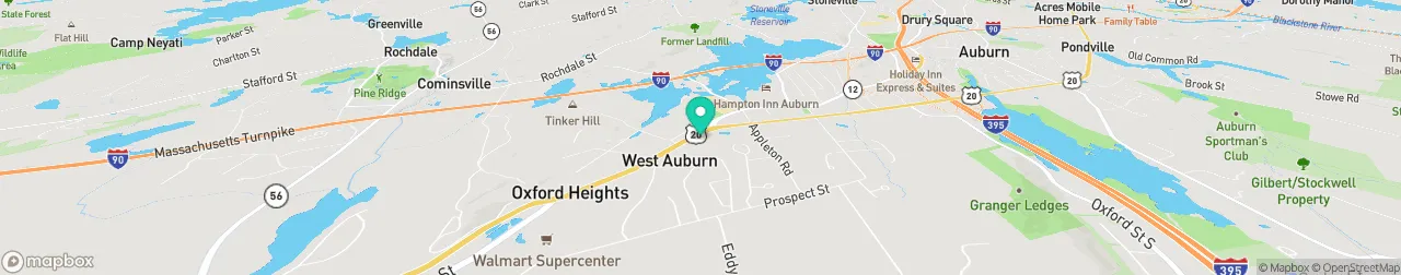 borne de recharge sur la carte