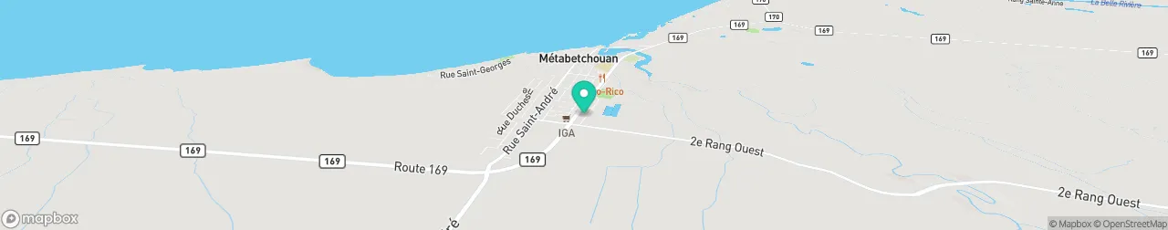 borne de recharge sur la carte