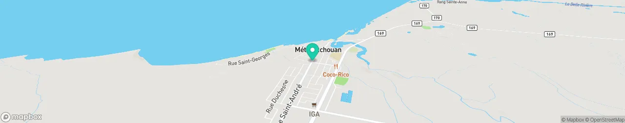 borne de recharge sur la carte