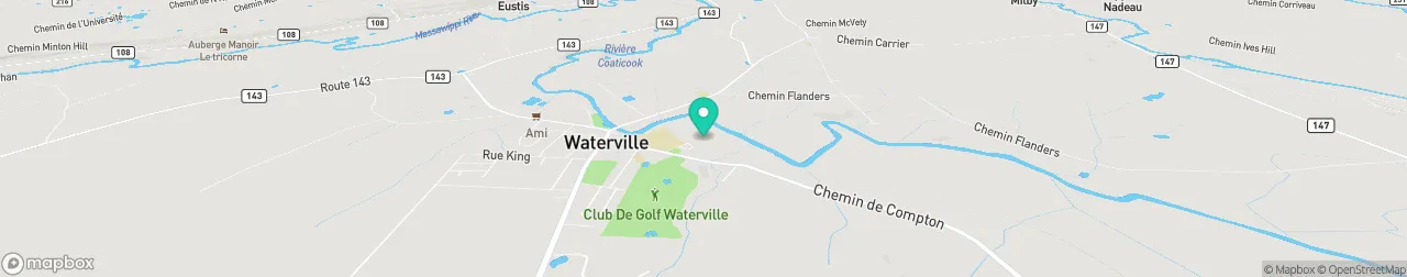 borne de recharge sur la carte