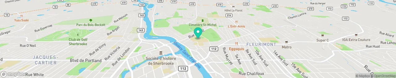 borne de recharge sur la carte