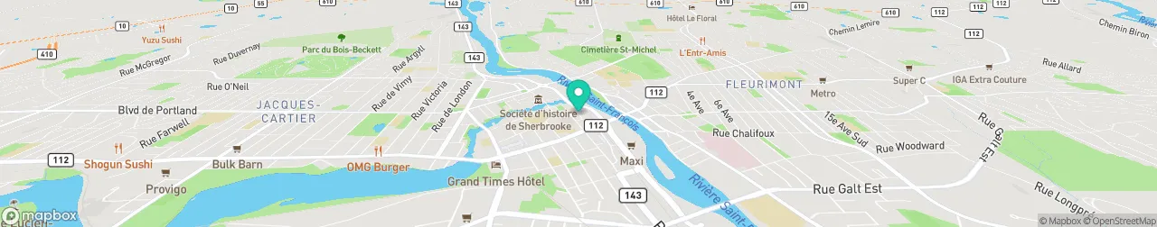 ev charging station on the map