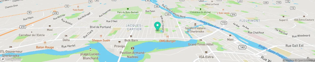 ev charging station on the map