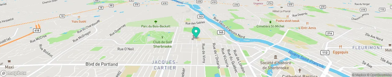 borne de recharge sur la carte