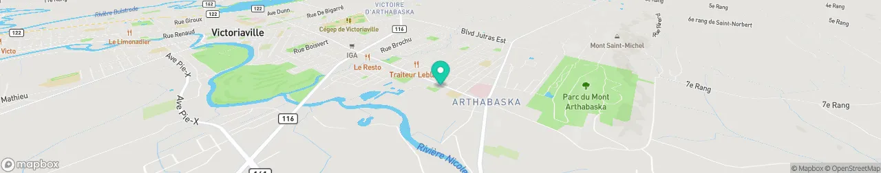 borne de recharge sur la carte