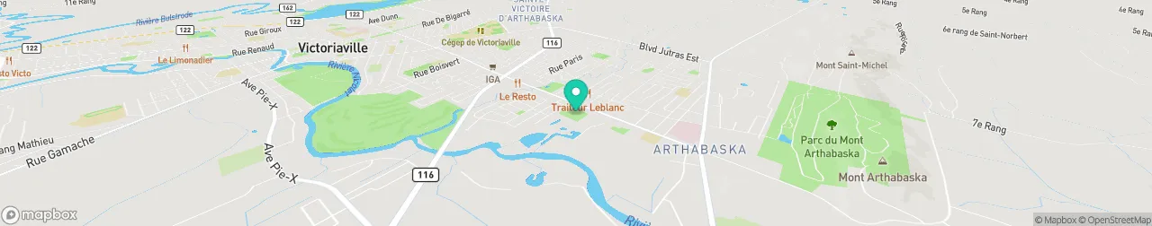 borne de recharge sur la carte