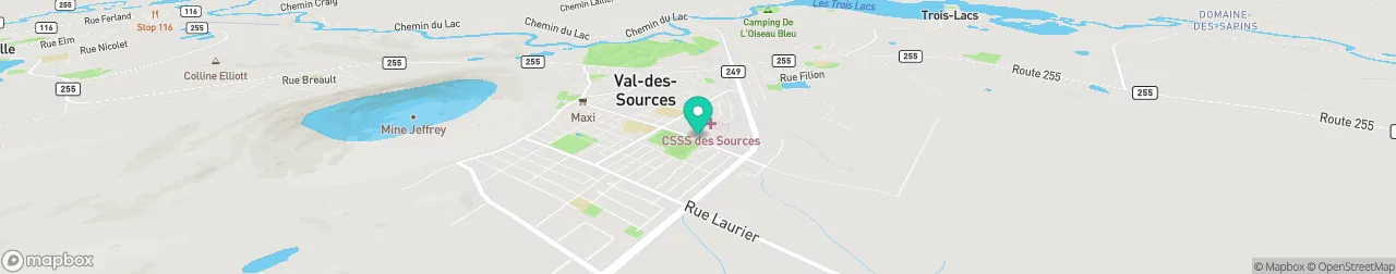 borne de recharge sur la carte