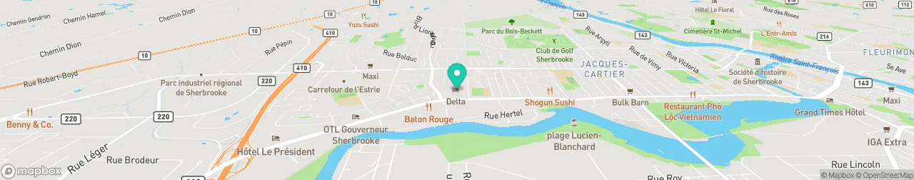 ev charging station on the map