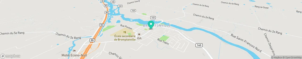 borne de recharge sur la carte