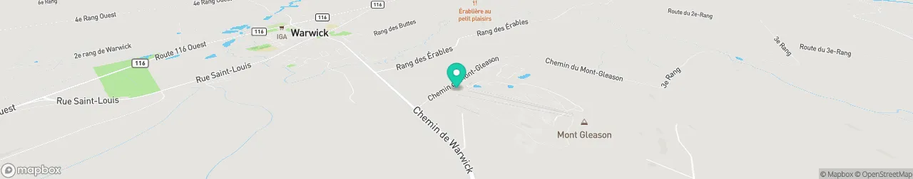 borne de recharge sur la carte