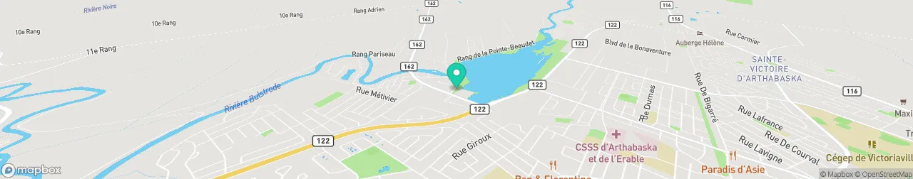 ev charging station on the map