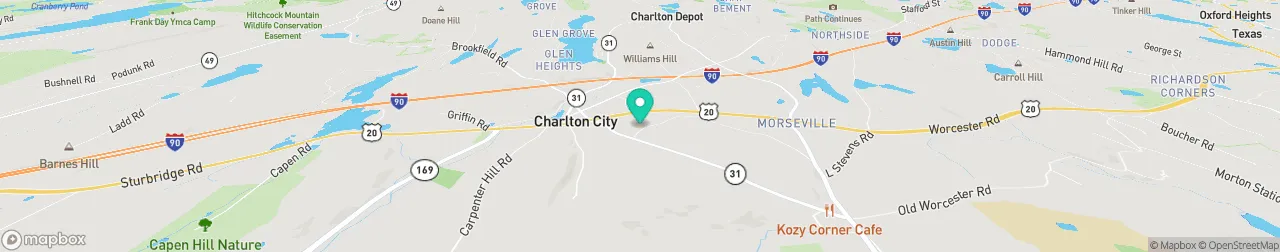 ev charging station on the map