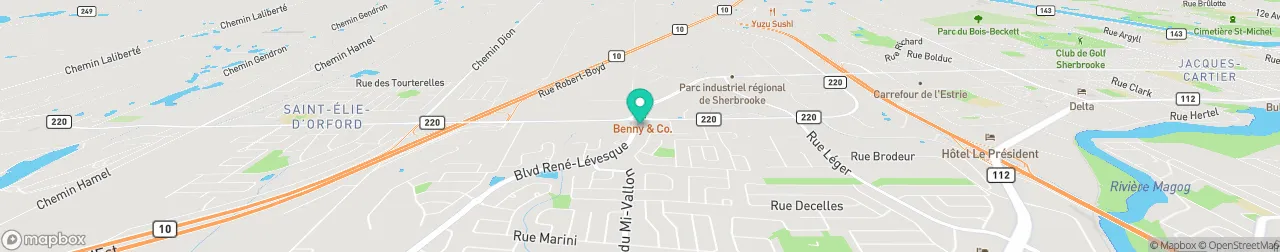 borne de recharge sur la carte