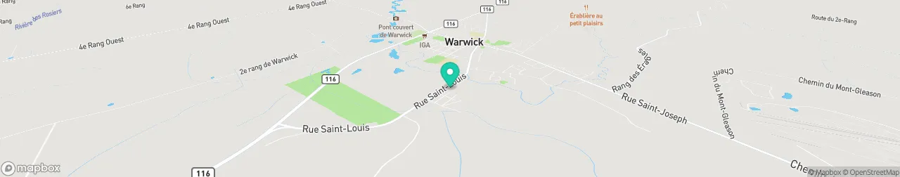 borne de recharge sur la carte