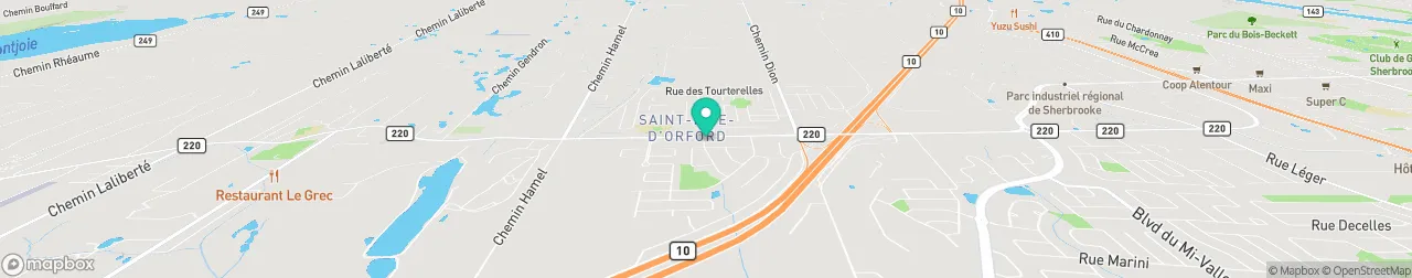 borne de recharge sur la carte