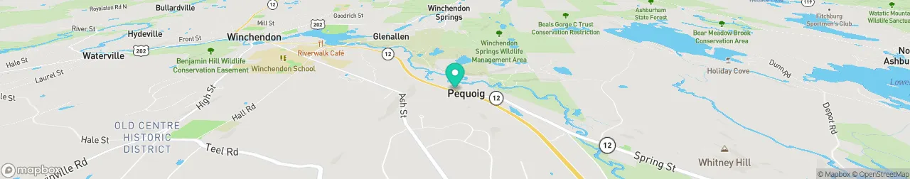 borne de recharge sur la carte