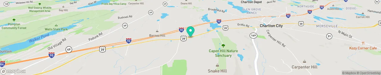 ev charging station on the map