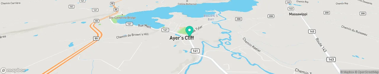 borne de recharge sur la carte