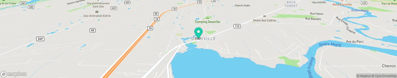 borne de recharge sur la carte