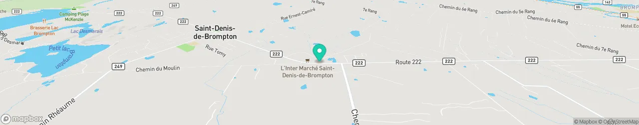 borne de recharge sur la carte