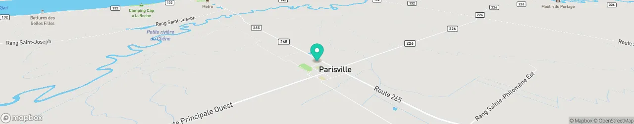 borne de recharge sur la carte