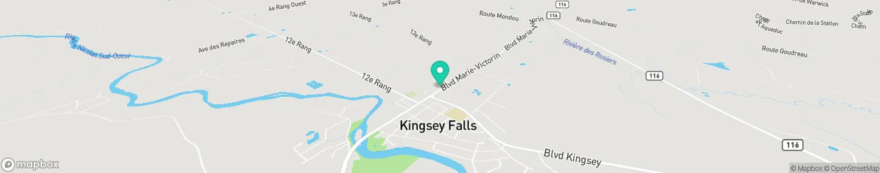 borne de recharge sur la carte