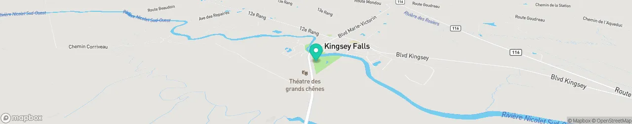 borne de recharge sur la carte