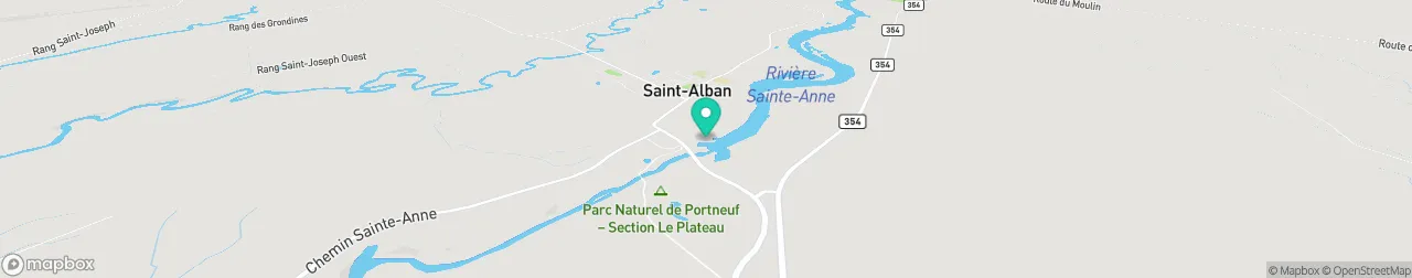 borne de recharge sur la carte