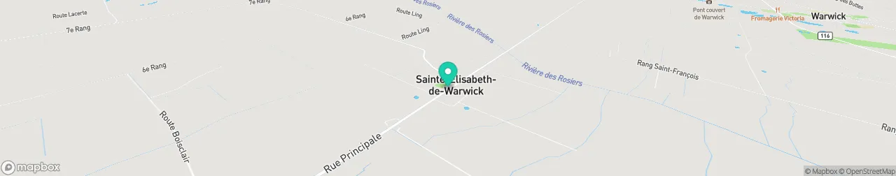 borne de recharge sur la carte