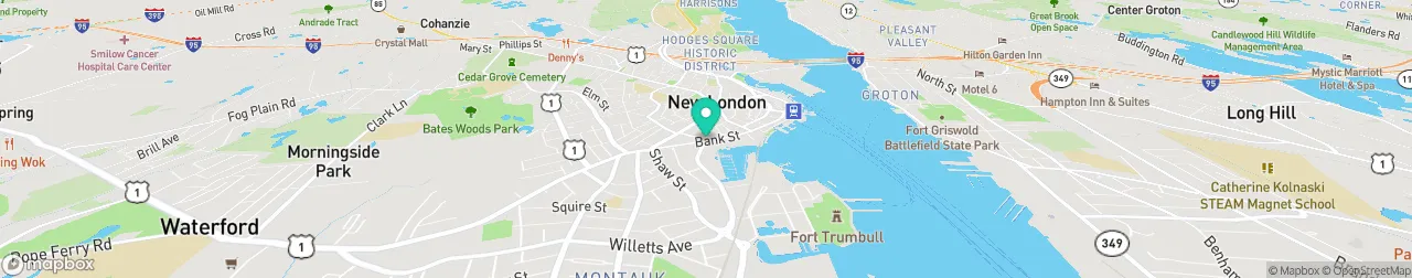 borne de recharge sur la carte