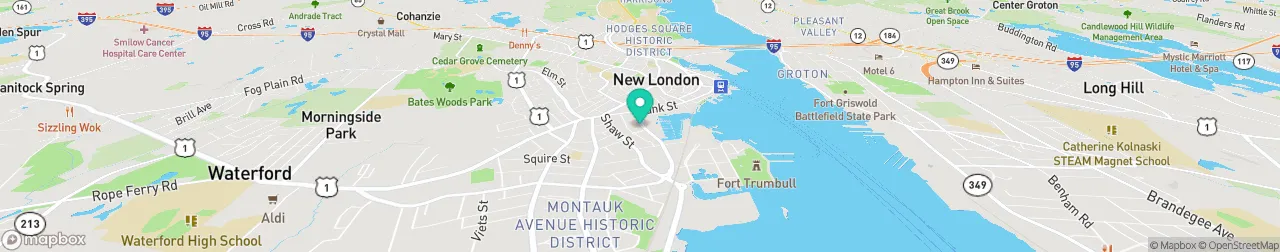 borne de recharge sur la carte