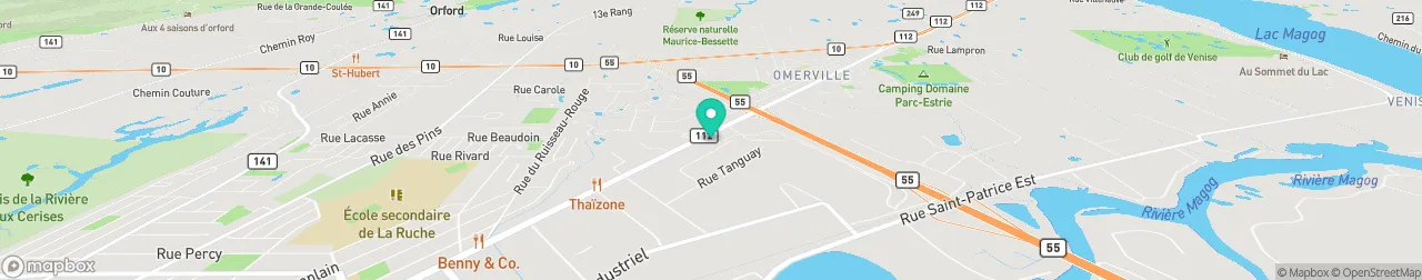 ev charging station on the map