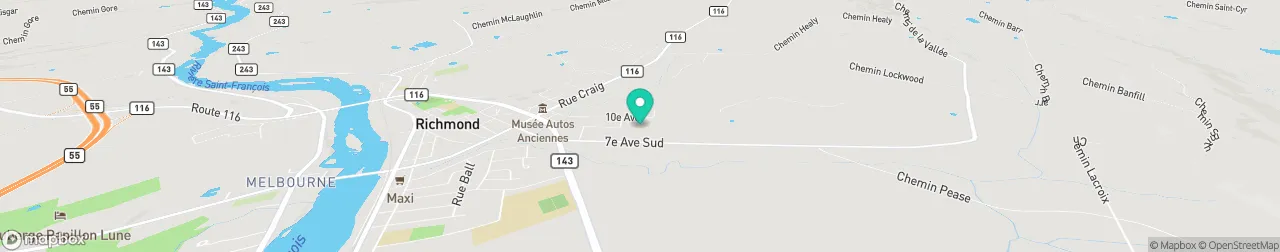 ev charging station on the map