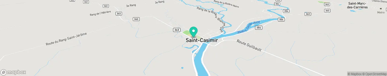 borne de recharge sur la carte