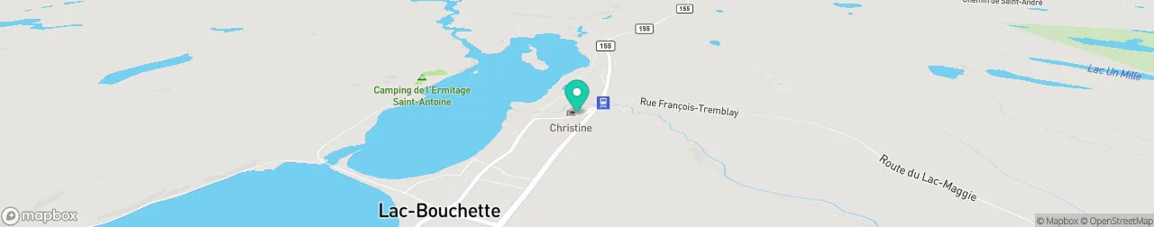 borne de recharge sur la carte