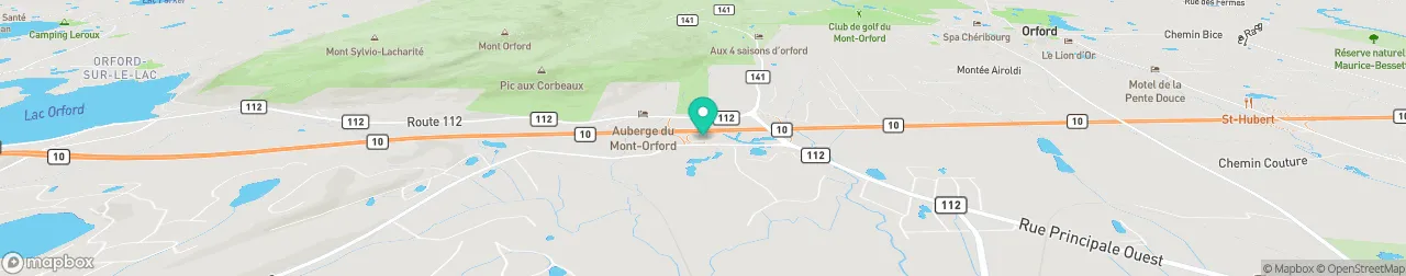 borne de recharge sur la carte