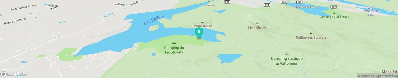 borne de recharge sur la carte