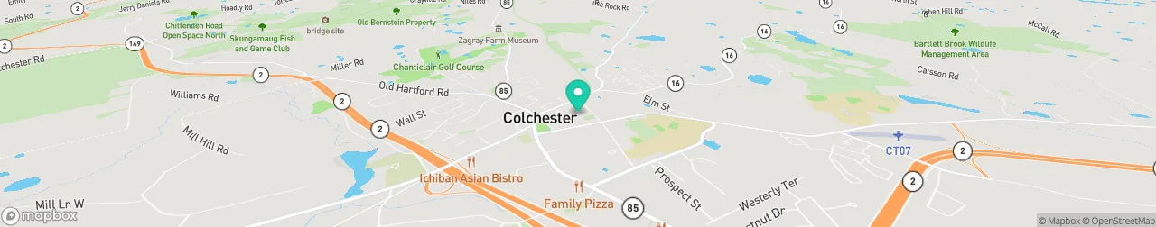 borne de recharge sur la carte