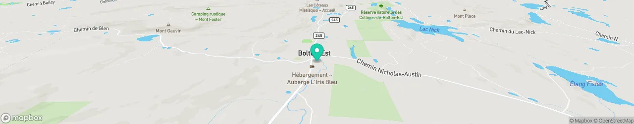 borne de recharge sur la carte