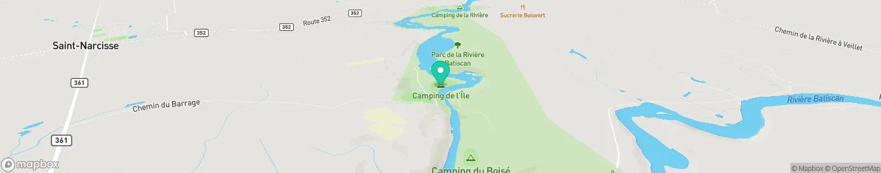 borne de recharge sur la carte