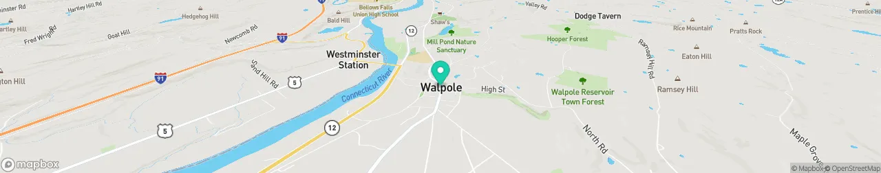 borne de recharge sur la carte