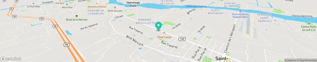 ev charging station on the map