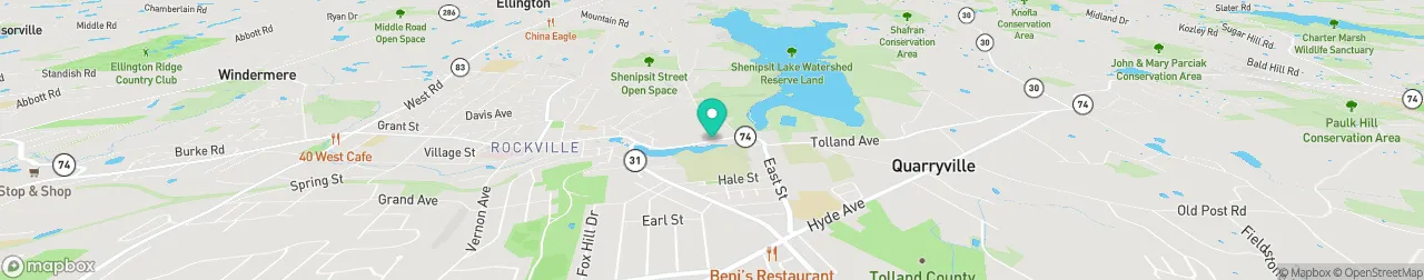 borne de recharge sur la carte