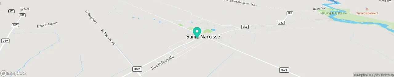 borne de recharge sur la carte