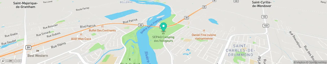 ev charging station on the map