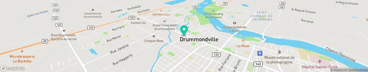 borne de recharge sur la carte