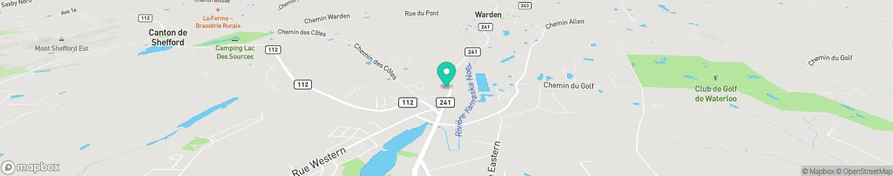 borne de recharge sur la carte